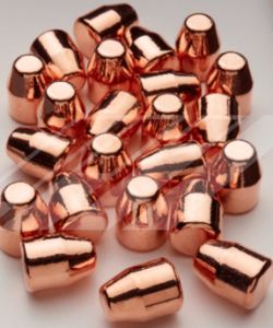 Bright Copper Plated Bullets