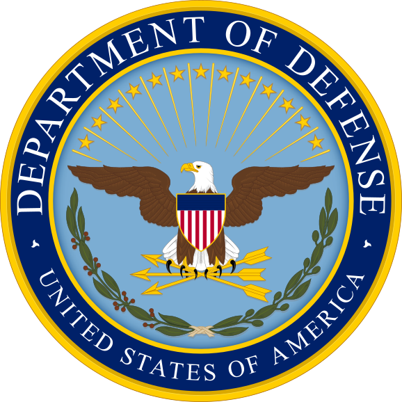 United States Department of Defense official seal United States Department of Defense official seal