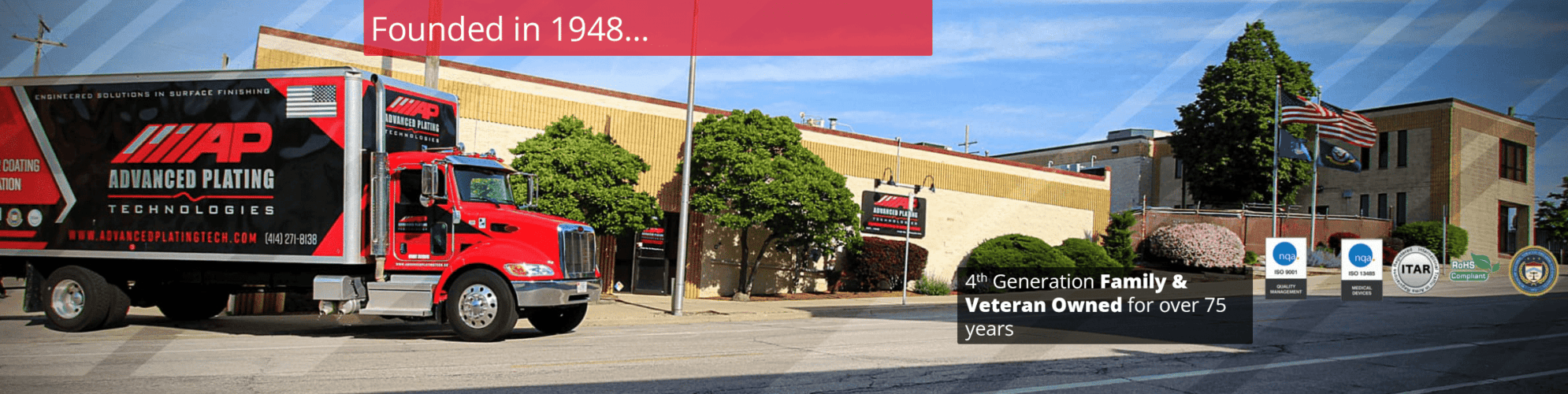 Industrial plating facility interior with equipment