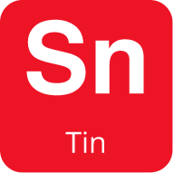 Graphic symbol representing tin plating material Graphic symbol representing tin plating material