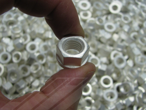 Silver Plating on Stainless Steel Nut